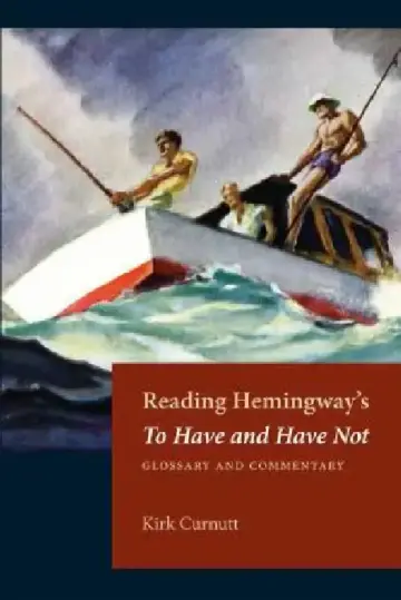 Cover of Reading Hemingway's To Have and Have Not