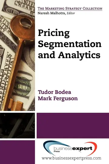Cover of Pricing Segmentation and Analytics