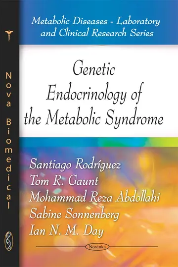 Cover of Genetic Endocrinology of the Metabolic Syndrome