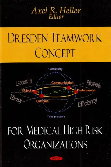 Cover of Dresden Teamwork Concept for Medical High Risk Organizations