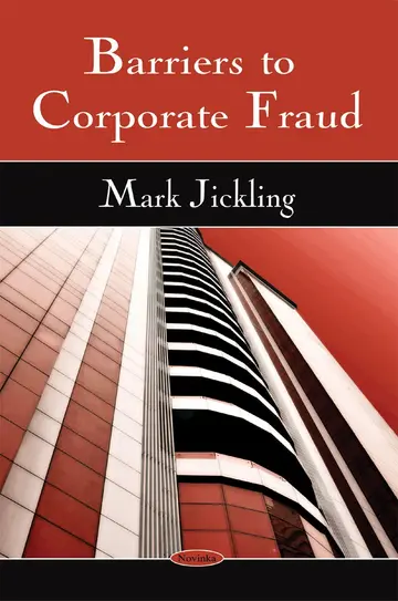 Cover of Barriers to Corporate Fraud
