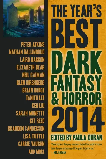 Cover of The Year's Best Dark Fantasy & Horror 2014 Edition