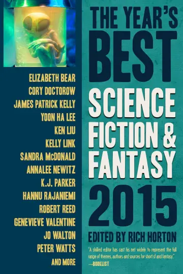 Cover of The Year's Best Science Fiction & Fantasy 2015 Edition