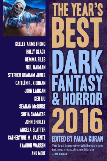 Cover of The Year's Best Dark Fantasy & Horror 2016 Edition