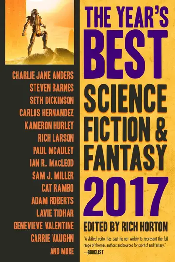 Cover of The Year's Best Science Fiction & Fantasy 2017 Edition