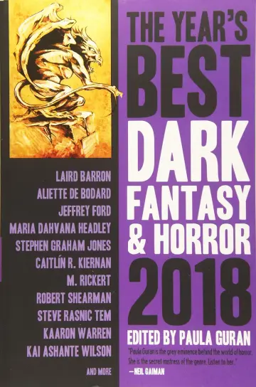 Cover of The Year's Best Dark Fantasy & Horror 2018 Edition