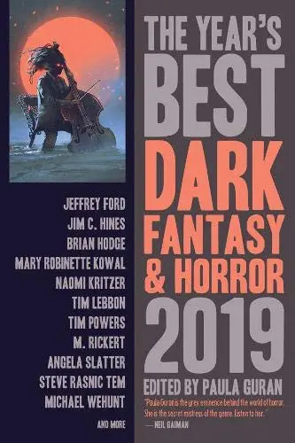 Cover of The Year’s Best Dark Fantasy & Horror 2019 Edition