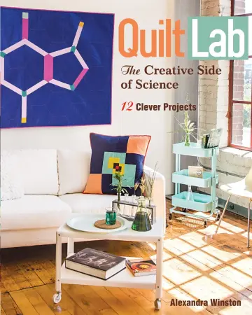 Cover of Quilt Lab – The Creative Side of Science