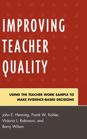 Cover of Improving Teacher Quality
