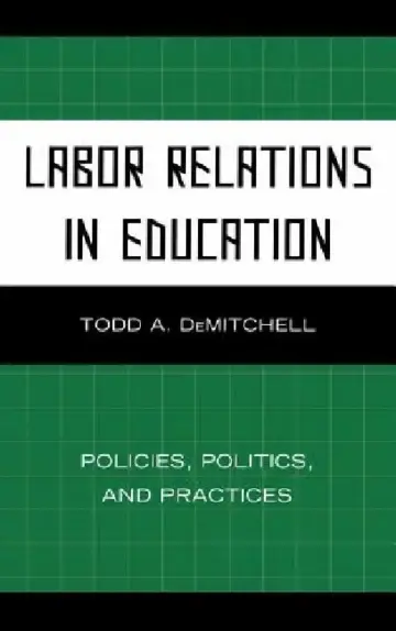 Cover of Labor Relations in Education