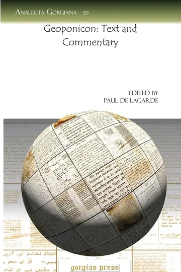 Cover of Geoponicon