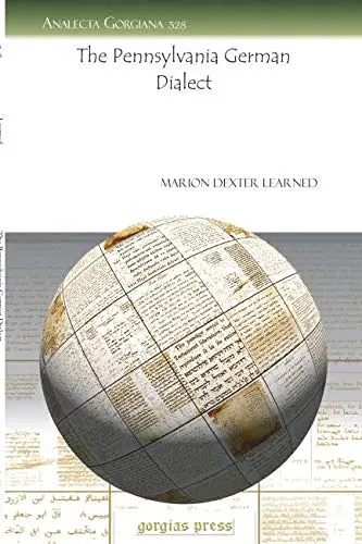 Cover of The Pennsylvania German Dialect