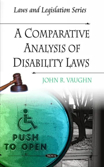 Cover of A Comparative Analysis of Disability Laws