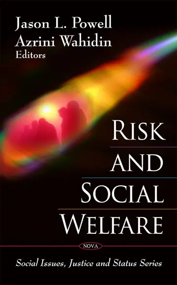 Cover of Risk and Social Welfare