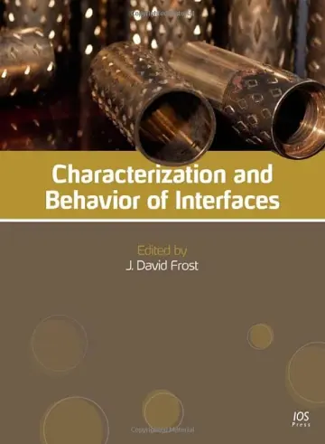 Cover of Characterization and Behavior of Interfaces