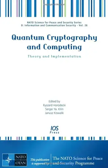 Cover of Quantum Cryptography and Computing