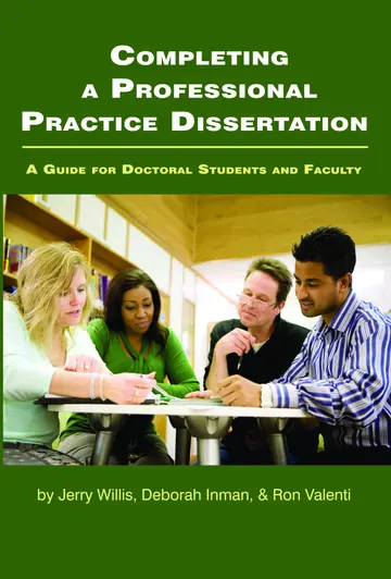 Cover of Completing a Professional Practice Dissertation