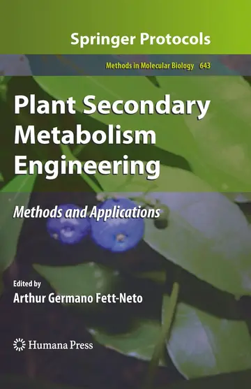 Cover of Plant Secondary Metabolism Engineering