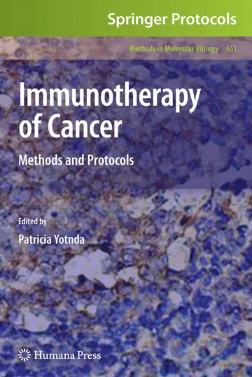 Cover of Immunotherapy of Cancer