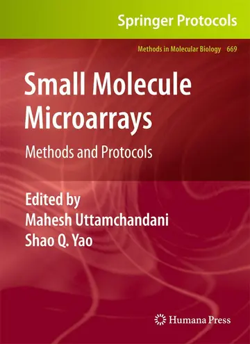 Cover of Small Molecule Microarrays