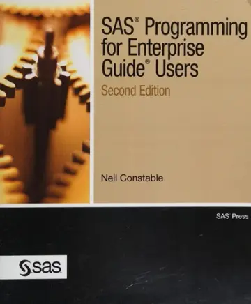 Cover of SAS Programming for Enterprise Guide Users, Second Edition