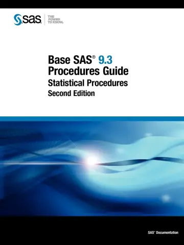 Cover of Base SAS 9.3 Procedures Guide