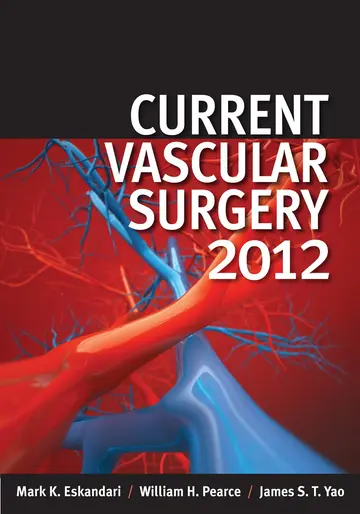 Cover of Current Vascular Surgery 2012