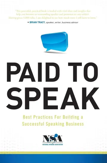 Cover of Paid to Speak