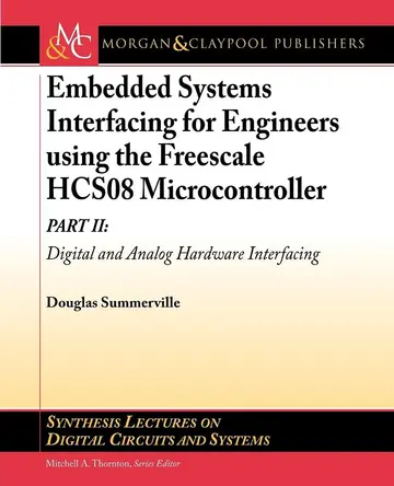 Cover of Embedded Systems Interfacing for Engineers using the Freescale HCS08 Microcontroller II