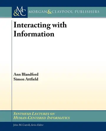 Cover of Interacting with Information