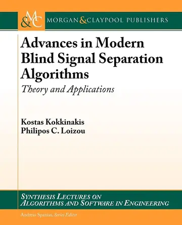 Cover of Advances in Modern Blind Signal Separation Algorithms