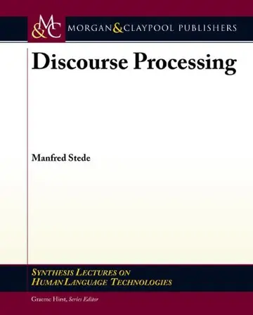 Cover of Discourse Processing