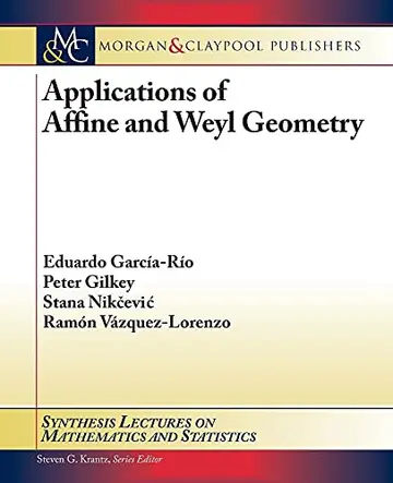 Cover of Applications of Affine and Weyl Geometry