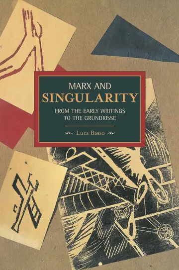 Cover of Marx and Singularity