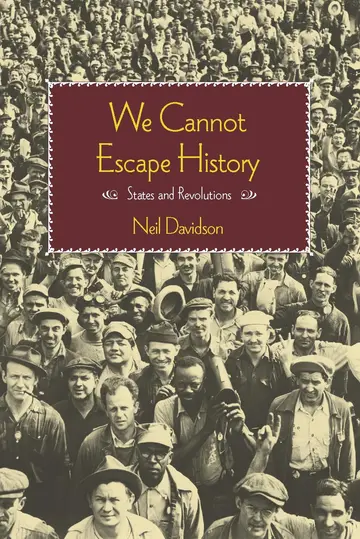 Cover of We Cannot Escape History