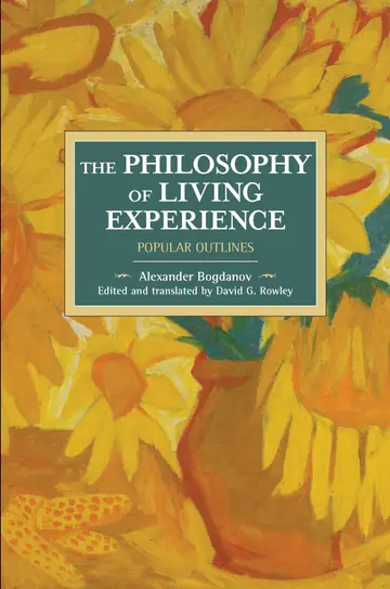 Cover of The Philosophy of Living Experience