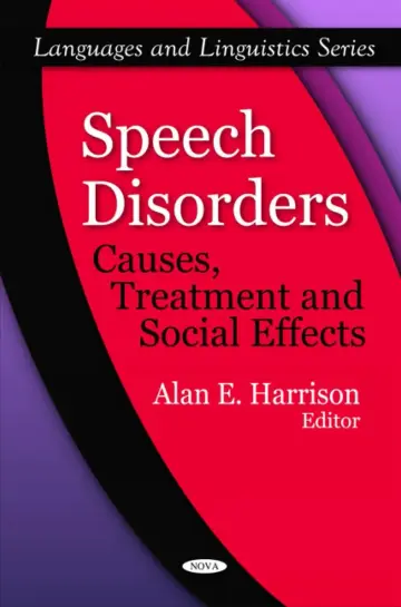 Cover of Speech Disorders