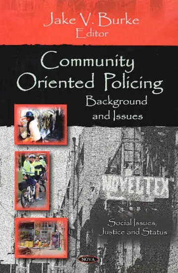 Cover of Community Oriented Policing