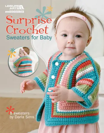Cover of Surprise Crochet Sweaters for Baby