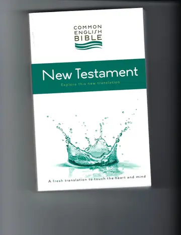 Cover of Common English Bible New Testament