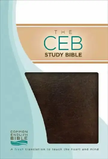 Cover of Study Bible-Ceb