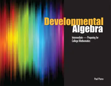 Cover of Developmental Algebra