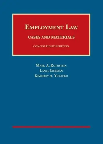 Cover of Employment Law Cases and Materials