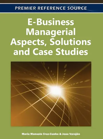 Cover of E-Business Managerial Aspects, Solutions and Case Studies