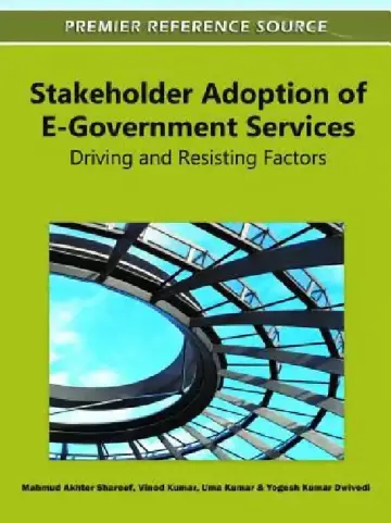 Cover of Stakeholder Adoption of E-Government Services