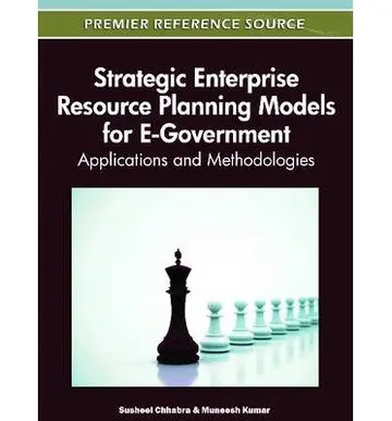 Cover of Strategic Enterprise Resource Planning Models for E-Government