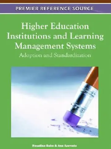 Cover of Higher Education Institutions and Learning Management Systems