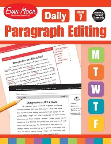 Cover of Daily Paragraph Editing, Grade 7 Teacher Edition