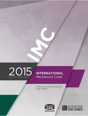 Cover of International Mechanical Code Imc 2015