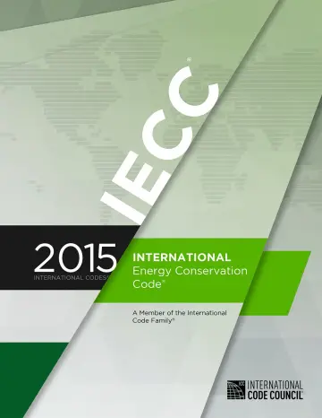 Cover of International Energy Conservation Code 2015